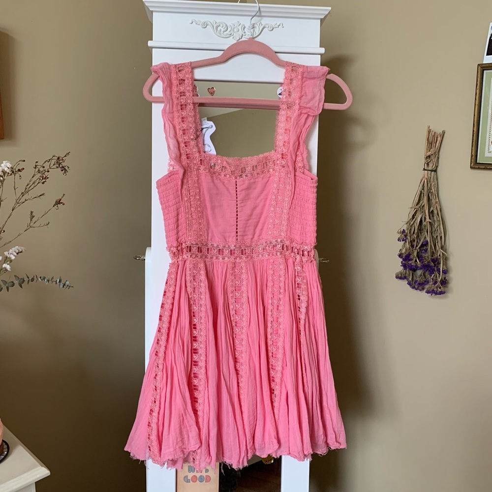 Pink Free People Dress